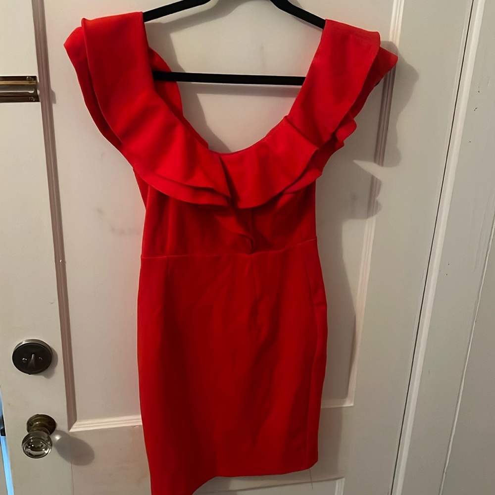 Lulus red mini dress